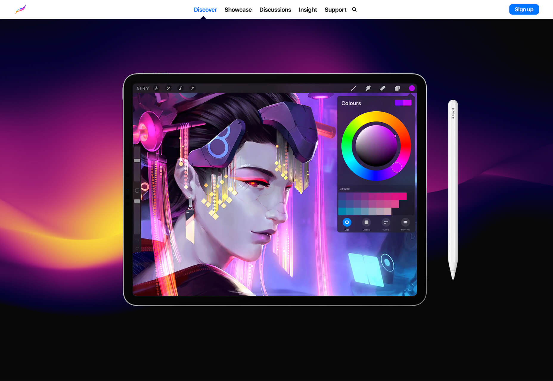 Procreate for the iPad