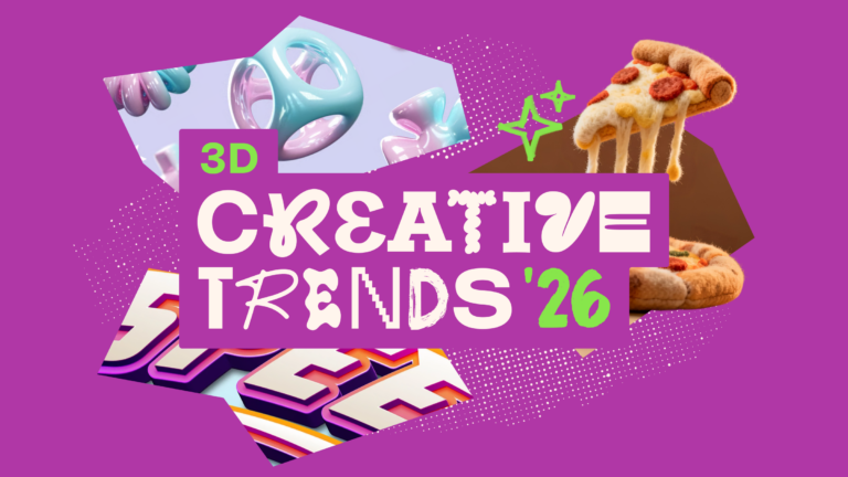 The top 3D design trends shaping creative work in 2026